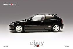 1/18 Motorhelix Honda Civic Type R (EK9) Rhd En Brillant Black Pearl