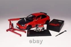 1/18 Motorhelix Honda Civic Type R (EK9) Rhd Red Carbone Capot Beijing Toy Fair