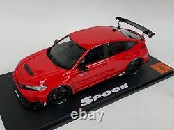 1/18 Peako Modèle Of A Honda Civic Type-R (F15) Cuillère Sport Rouge #127