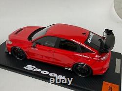 1/18 Peako Modèle Of A Honda Civic Type-R (F15) Cuillère Sport Rouge #127