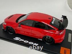 1/18 Peako Modèle Of A Honda Civic Type-R (F15) Cuillère Sport Rouge #127