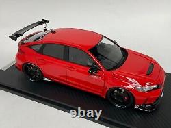 1/18 Peako Modèle Of A Honda Civic Type-R (F15) Cuillère Sport Rouge #127