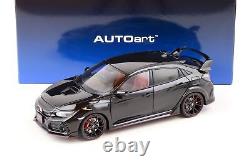 118 AUTOart Honda Civic Type R (FK8) 2021 Crystal Black Pearl 73222