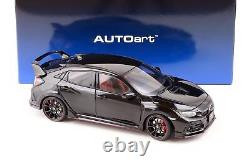 118 AUTOart Honda Civic Type R (FK8) 2021 Crystal Black Pearl 73222