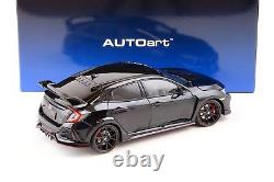 118 AUTOart Honda Civic Type R (FK8) 2021 Crystal Black Pearl 73222