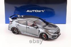 118 AUTOart Honda Civic Type R (FK8) 2021 Poli Métal Métallique 73221