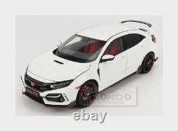 118 LCD Models Honda Civic Type-R White 2020 LCD18005B-WH Miniature