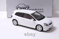 118 OTTO mobile OT378 Honda Civic Type R EP3 Championnat Blanc 2005