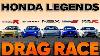 2024 Integra Type S Vs CIVIC Type R Acura Nsx Honda S2k Itr Cammisa Ultimate Drag Race Replay
