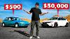 500 Vs 50 000 Honda CIVIC