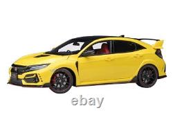 AUTOart 1/18 Honda Civic Type R (FK8) Limited Edition Sunlight Yellow II