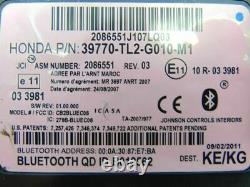 Bluetooth Module Honda Civic VIII 39770-TL2-G010-M1 / 100% Ok / Garantie
