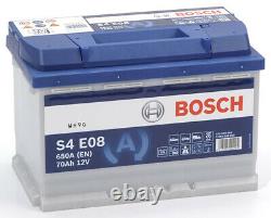 Bosch S4E08 Batterie de Voiture 70A/h-760A
