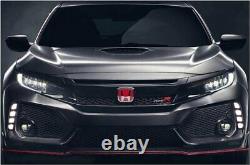 DRL pour Honda Civic Type R 2016-2019 LED Diurne Feux Jour Dynamique Clignotant