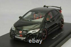 EBBRO 45353 Honda CIVIC TYPE R 2015 Cristal Noir Perle De Japon Modèle Auto Neuf