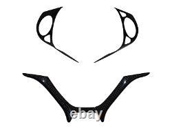 FK2 3 Pièce Direction Roue Bordure Garniture Carbone Fibre Honda Civic Type R