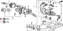 HONDA Blank Master Key CIVIC EK9 TYPE-R 35113-SH3-013 OEM AUTHENTIQUE