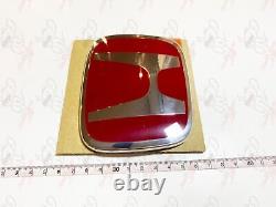 HONDA CIVIC FD2 Type-R Véritable Calandre Rouge Emblème Badge JDM OEM Japon