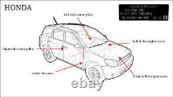 HONDA Civic Type-R EK9 B-series Genuine Piston 81mm 13010-PCT-000 4Qty Set OEM