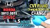 Honda CIVIC Cvt Fluid Change 2014 2015 5 Minute Diy Video