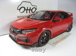 Honda CIVIC Type R Gt Fk8 2020 Euro Spec 1/18 Otto Mobile (rouge Rallye)