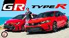 Honda CIVIC Type R Vs Toyota Gr Corolla No Excuses