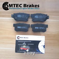 Honda Civic 2.0 Type-R FN2 07-12 Frein Arrière Disques Avec Mtec Coussinets