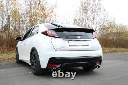 Honda Civic Ix Hatchback 1.8 104KW Inox Échappement Sport Duplex 2x90mm Type