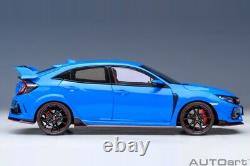 Honda Civic Type R FK8 2021 Course Bleu Metallic Modellauto 118 Autoart