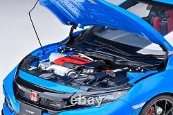 Honda Civic Type R FK8 2021 Course Bleu Metallic Modellauto 118 Autoart