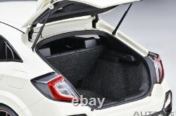 Honda Civic Type R FK8 2021 Modèle de Voiture Blanc 118 Autoart