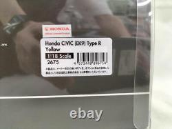 Ignition model 1/18 Honda Civic (Ek9) Type R 2675 With B16b Engine Red 3193/