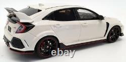 Kyosho 1/18 Scale Model Car KSR18029W 2017 Honda Civic Type R White
