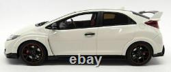 Kyosho 1/18 Scale Resin KSR18022W Honda Civic Type R White (FK2)