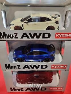 Kyosho Mini-z 4X4 MA020 R/S Honda Civic Type R Combo Blanc, Bleu, Noir