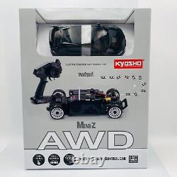 Kyosho Mini-z Prêt Set AWD Honda Civic Type-R Cristal Noir Perle 32613BK