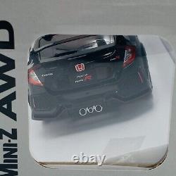 Kyosho Mini-z Prêt Set AWD Honda Civic Type-R Cristal Noir Perle 32613BK