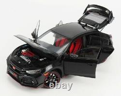 LCD-Model 1/18 Honda Civic Type-r (Fk8) 2020 Noir LCD18005B-BL