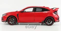LCD-Model 1/18 Honda Civic Type-r (Fk8) 2020 Rouge LCD18005B-RE