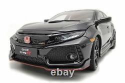 LCD Models 1/18 Scale Diecast LCD18005B-BL 2020 Honda Civic Type R Black