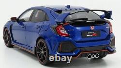 LCD Models 1/18 Scale Diecast LCD18005B-BU 2020 Honda Civic Type R Blue