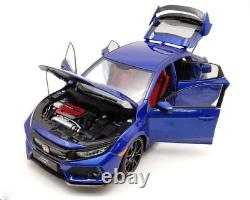 LCD Models 1/18 Scale Diecast LCD18005B-BU 2020 Honda Civic Type R Blue