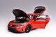 Motorhelix Honda Civic Type R (FL5) Rallye Red + Engine 1/18. M85304