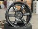 Neuf 18x9.5J AOW TE37 SAGA 5x120 DGM (4 roues) FK8R Honda Civic Type-R FL5R Fk2R