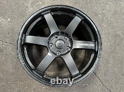 Neuf 18x9.5J AOW TE37 SAGA 5x120 DGM (4 roues) FK8R Honda Civic Type-R FL5R Fk2R