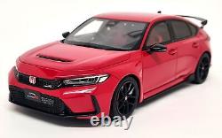 Otto 1/18 Honda Civic Type R FL5 Red 2022 Resin Scale Model Car