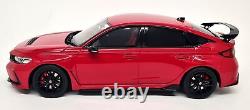 Otto 1/18 Honda Civic Type R FL5 Red 2022 Resin Scale Model Car