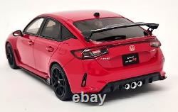 Otto 1/18 Honda Civic Type R FL5 Red 2022 Resin Scale Model Car