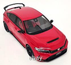 Otto 1/18 Honda Civic Type R FL5 Red 2022 Resin Scale Model Car