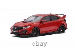 Otto OTM890 1/18 Honda Civic Type R GT FK8 Euro Spec 2020 Rouge Modèle Voiture